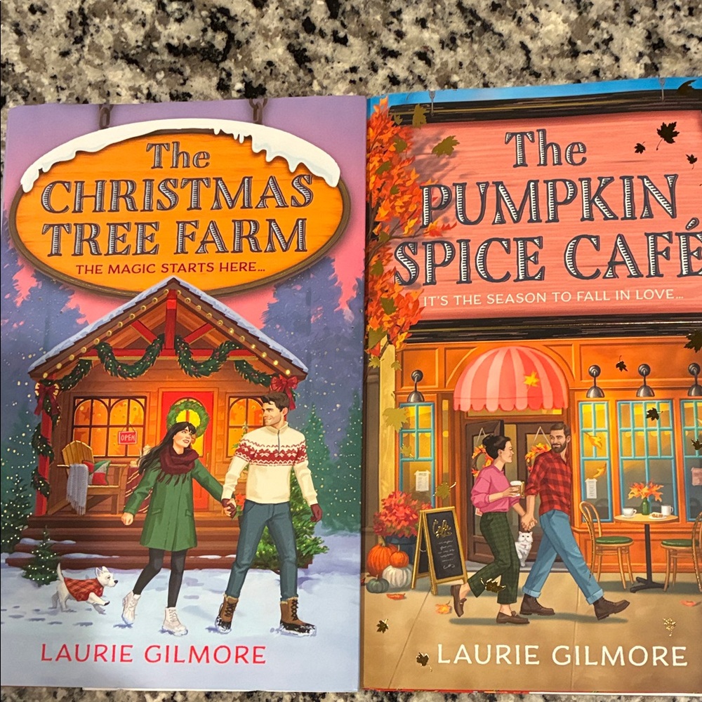 The Christmas Tree Farm and The Pumpkin Spice Café Books